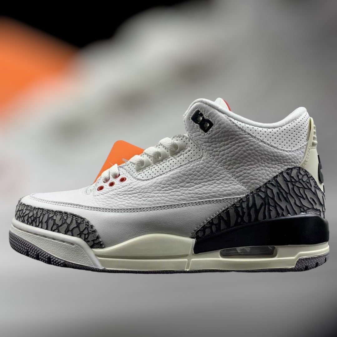 Jordan 3 clear sales sole